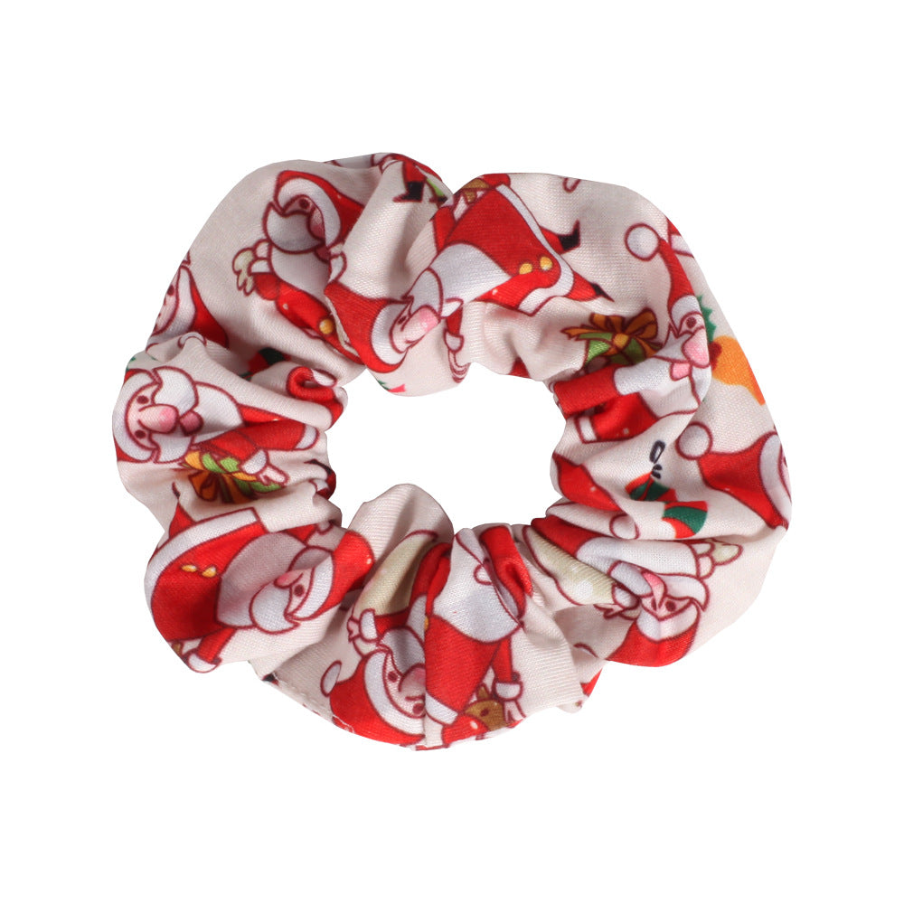 Wholesale Christmas Snowman Bell Santa Claus Deer Antler Hat Large Intestine Hairband